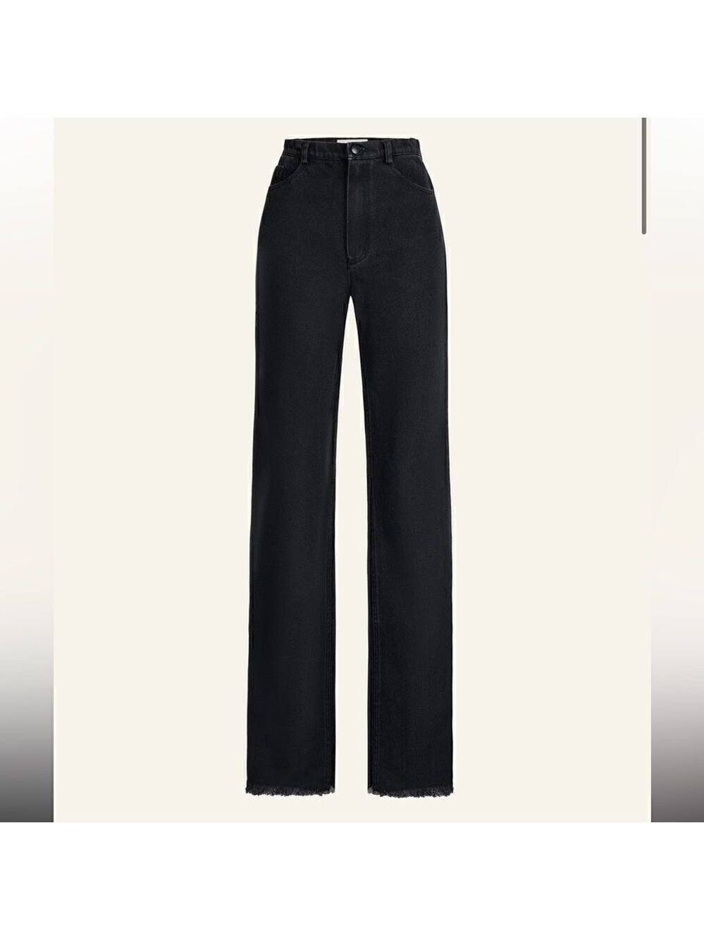 NEW CULTNAKED Denim Killa Trousers Noir Black Size XL - Picture 13 of 13